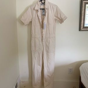 Everlane The Short Sleeve Denim Coverall